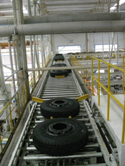 45-1005轮胎检测输送线