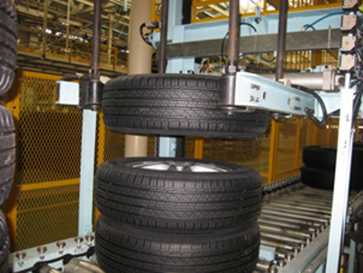 45-1007轮胎检测输送线